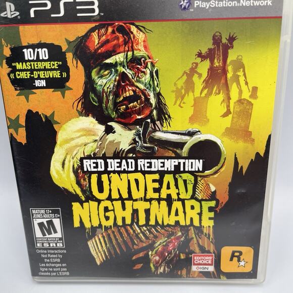 Red dead Redemption: Undead Nightmare (Playstation 3) CIB With Map - Picture 6 of 11